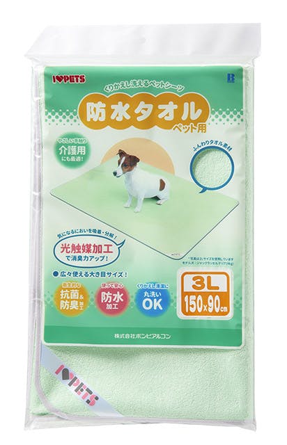 ボンビアルコン 防水タオル3Lグリーン 4977082206445 316707001 ウェットシート・タオル ボンビアルコン 防水タオル3Lグリーン 4977082206445 316707001 ウェットシート・タオル