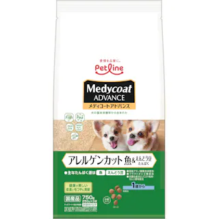 ペットライン メディコートアドバンス アレルゲン えんどう 1歳 750g 4902418002347 1041095001【別送品】