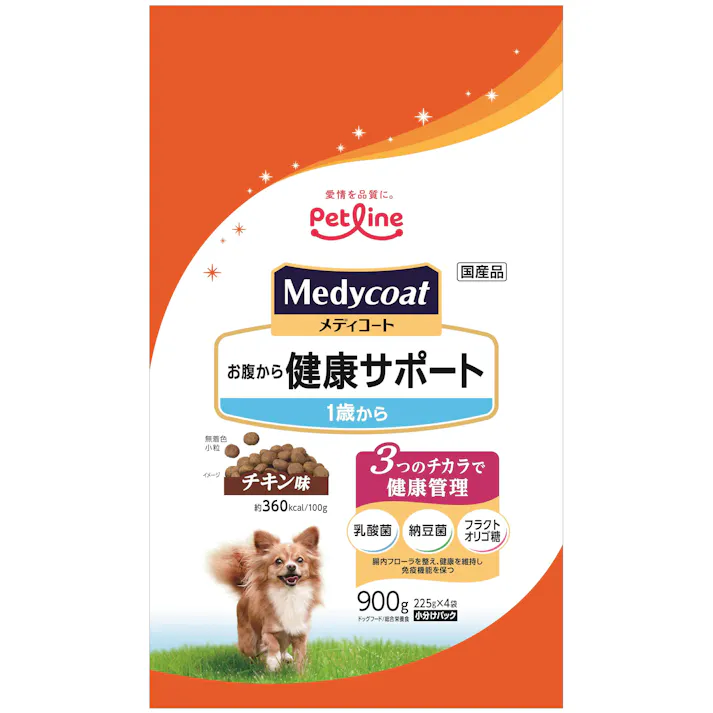 ペットライン 新メディコート お腹健康 1歳 900g 4902418002552 1041114001【別送品】