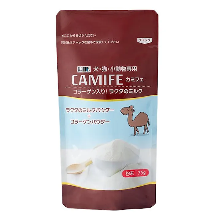 カモス ラクダ粉ミルクコラーゲンカミフェ75g 4582252171654 2080077001【別送品】