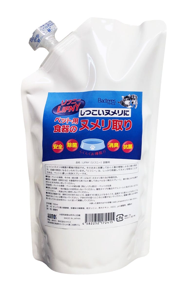 カモス バクテレスリフニー詰替用700ml 4582252172415 2080142001 消臭・掃除用品 カモス バクテレスリフニー詰替用700ml 4582252172415 2080142001 消臭・掃除用品