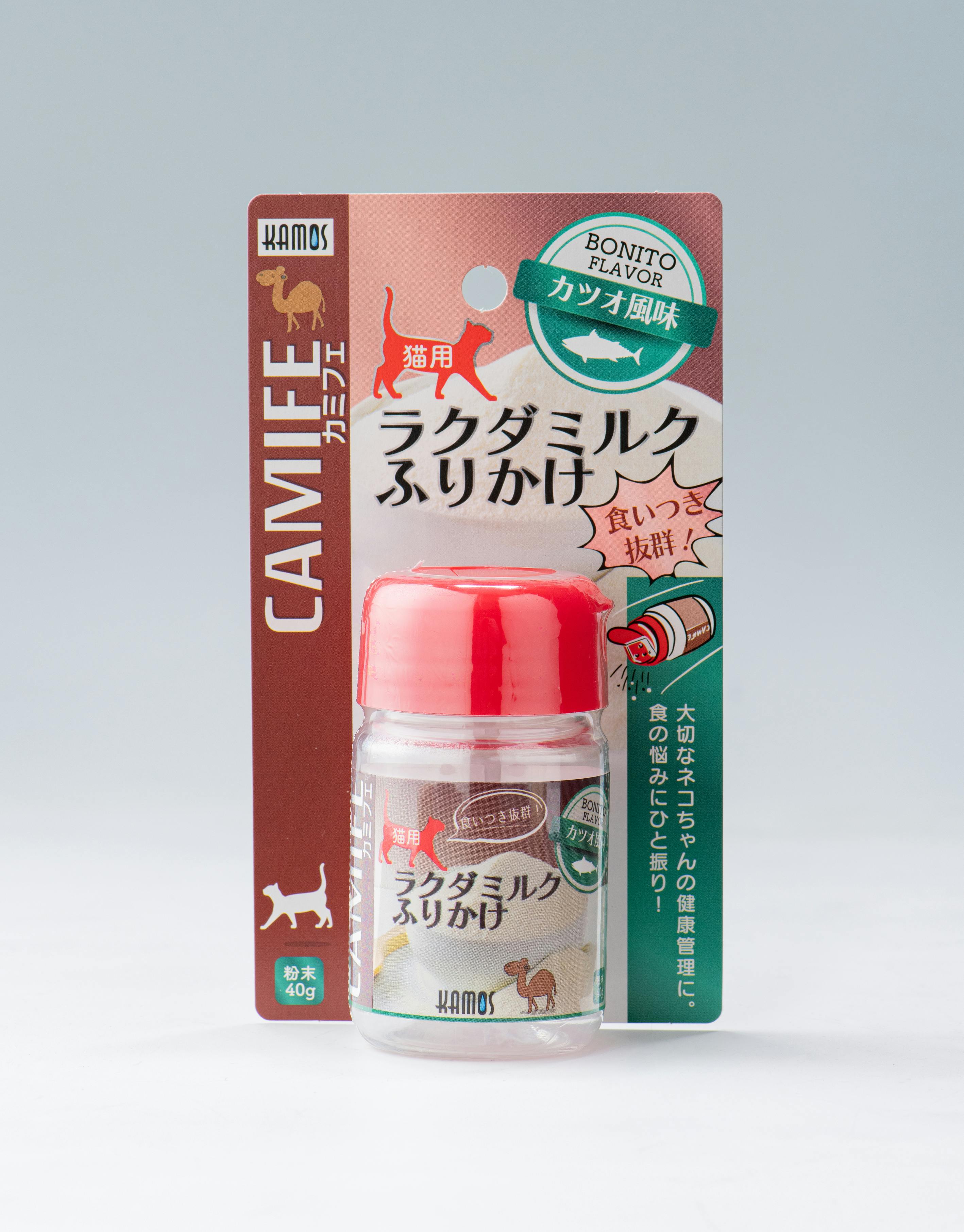 カモス 猫用ラクダミルクふりかけカツオ40g 4582252173450 2080155001 デンタル・ふりかけ・その他おやつ(猫) カモス 猫用ラクダミルクふりかけカツオ40g 4582252173450 2080155001 デンタル・ふりかけ・その他おやつ(猫)