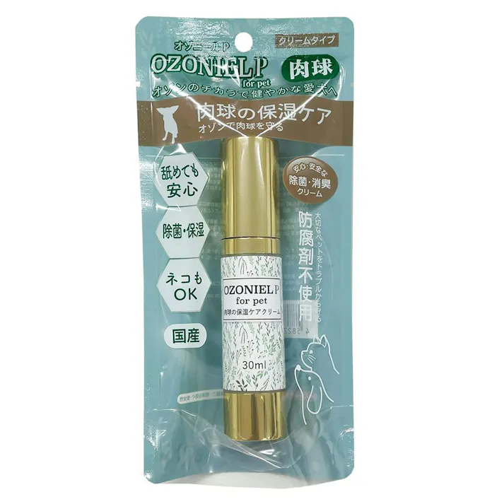 カモス オゾニールPクリーム肉球お悩み30ml 犬用 用品 お手入れ 2080175001【別送品】