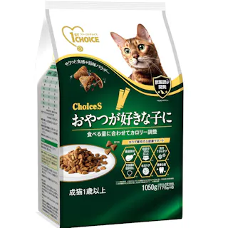 アース・ペット ファーストチョイス ChoiceSおやつ好き成猫1050g ドライフード 厳選素材 低脂肪 2520409001【別送品】
