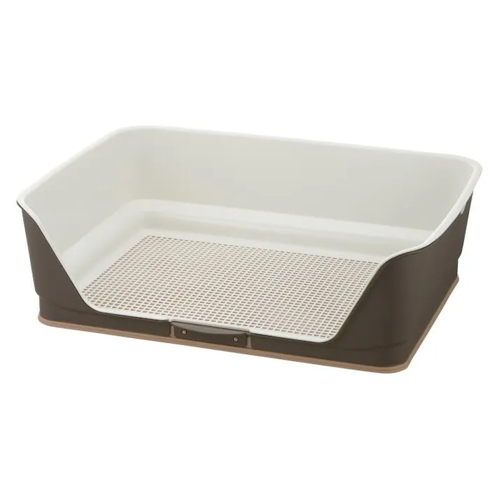 リッチェル お掃除簡単ステップ壁付トイレワイドDB 犬 用品 トイレ 2800995001【別送品】