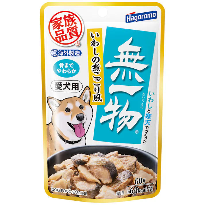 はごろもフーズ 愛犬用無一物Pいわしの煮こごり風60g 4902560608053 2900469001【別送品】