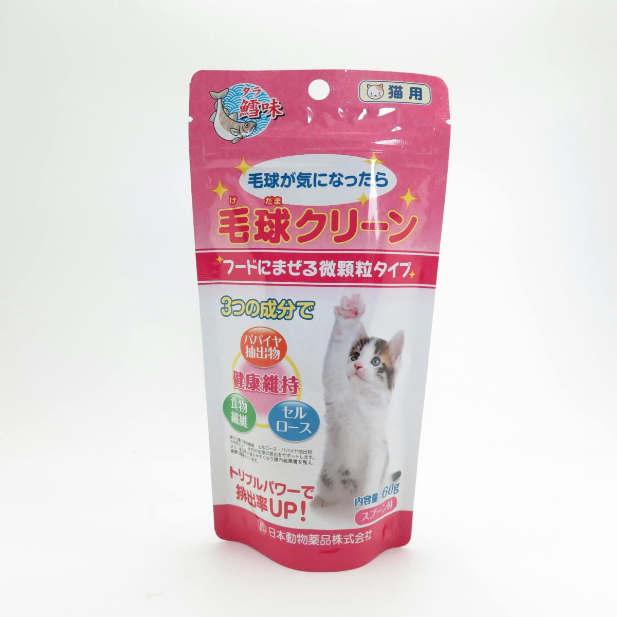 ニチドウ 毛玉クリーン猫用60g 4975677046117 2951546001 デンタル・ふりかけ・その他おやつ(猫) ニチドウ 毛玉クリーン猫用60g 4975677046117 2951546001 デンタル・ふりかけ・その他おやつ(猫)
