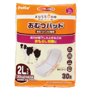 ペティオ ZN介護用おむつパッドK 2LK 2L 犬 用品 トイレタリー 3412754001【別送品】