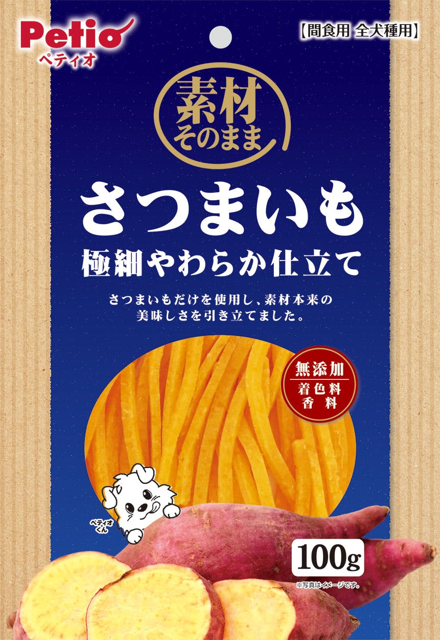 ペティオ 素材さつまいも極細やわらか100g 4903588142604 3419028001 スナック・ドライタイプおやつ ペティオ 素材さつまいも極細やわらか100g 4903588142604 3419028001 スナック・ドライタイプおやつ