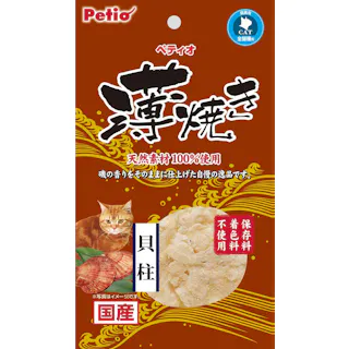 ペティオ 薄焼き貝柱3g 4903588143649 3419144001【別送品】