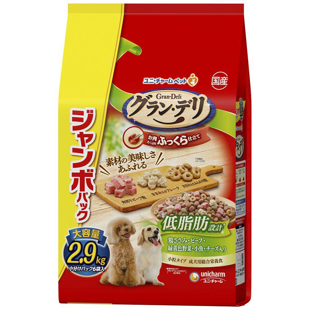 ユニ・チャーム グランデリふっくら低脂肪鶏ささみ2.9kg 4520699633267 3482549001 犬用ドライフード ユニ・チャーム グランデリふっくら低脂肪鶏ささみ2.9kg 4520699633267 3482549001 犬用ドライフード