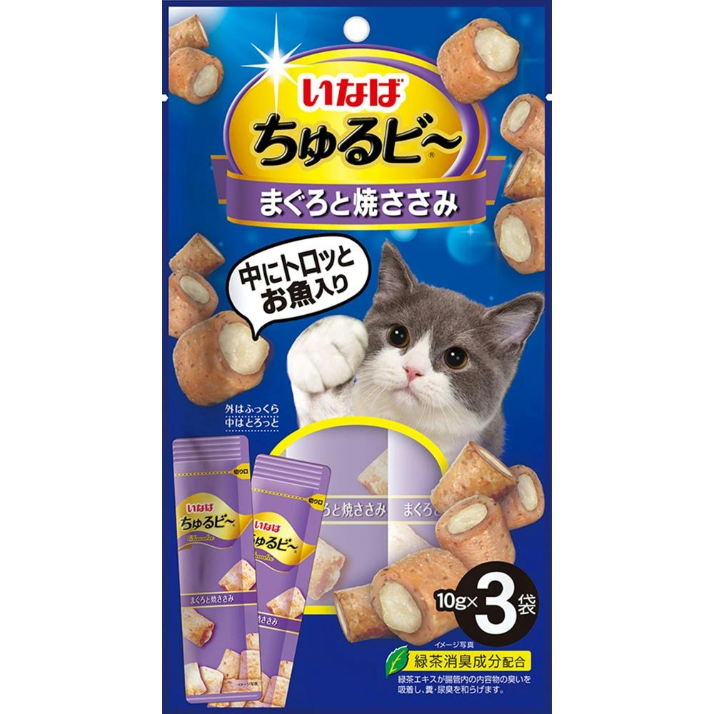 いなば ちゅるビーまぐろと焼ささみ3P ちゅーる4901133626388 3753783001 ペースト・ウェットタイプおやつ(猫) いなば ちゅるビーまぐろと焼ささみ3P ちゅーる4901133626388 3753783001 ペースト・ウェットタイプおやつ(猫)