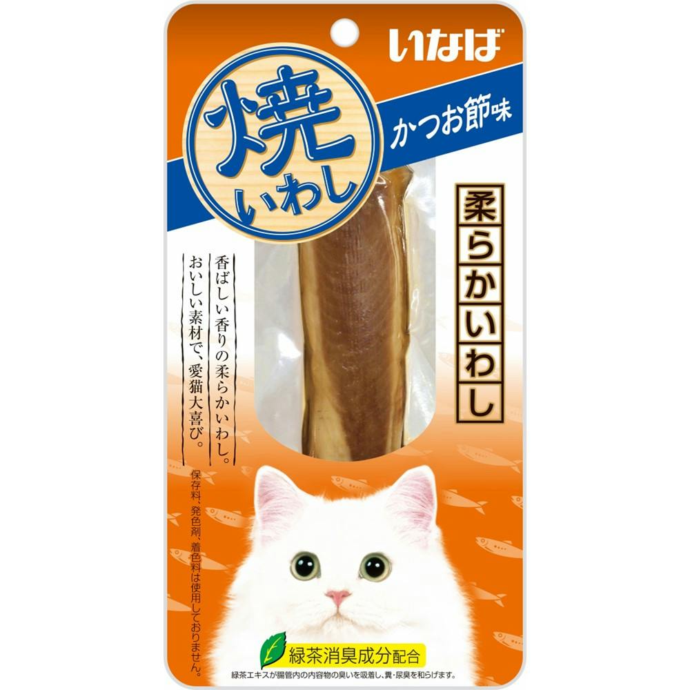 いなば 焼いわしかつお節味 4901133492419 3754331001 魚・ささみ・ジャーキー(猫) いなば 焼いわしかつお節味 4901133492419 3754331001 魚・ささみ・ジャーキー(猫)