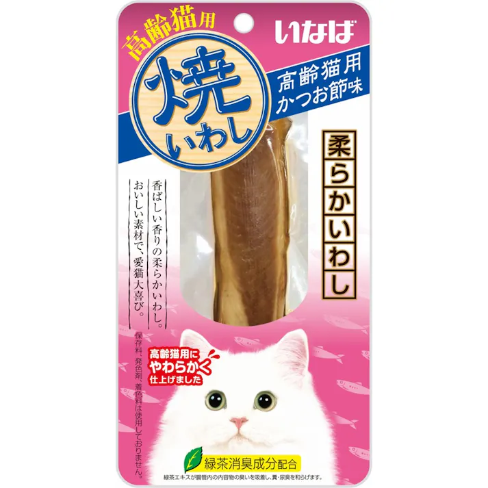 いなば 焼いわし高齢猫用かつお節味 4901133492433 3754333001【別送品】