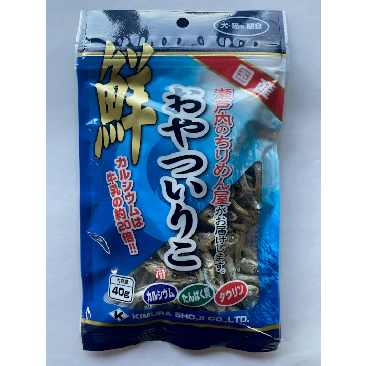 おやついりこ 40g 4582355720001 5790001001【別送品】