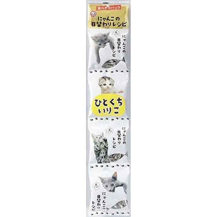 ひとくちいりこ 4g×4連 猫 フード スナック 5790032001【別送品】