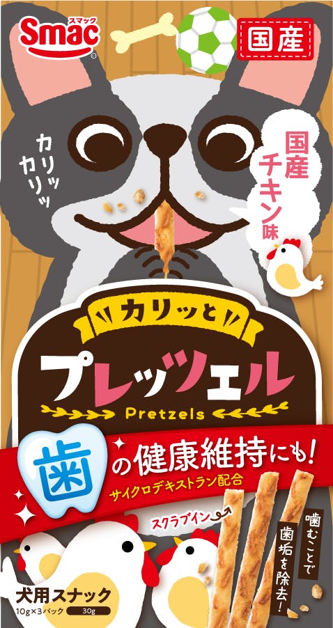 プレッツェル 国産チキン味30g 犬用おやつ 歯の健康維持 1610737001 ガム・デンタルケア プレッツェル 国産チキン味30g 犬用おやつ 歯の健康維持 1610737001 ガム・デンタルケア