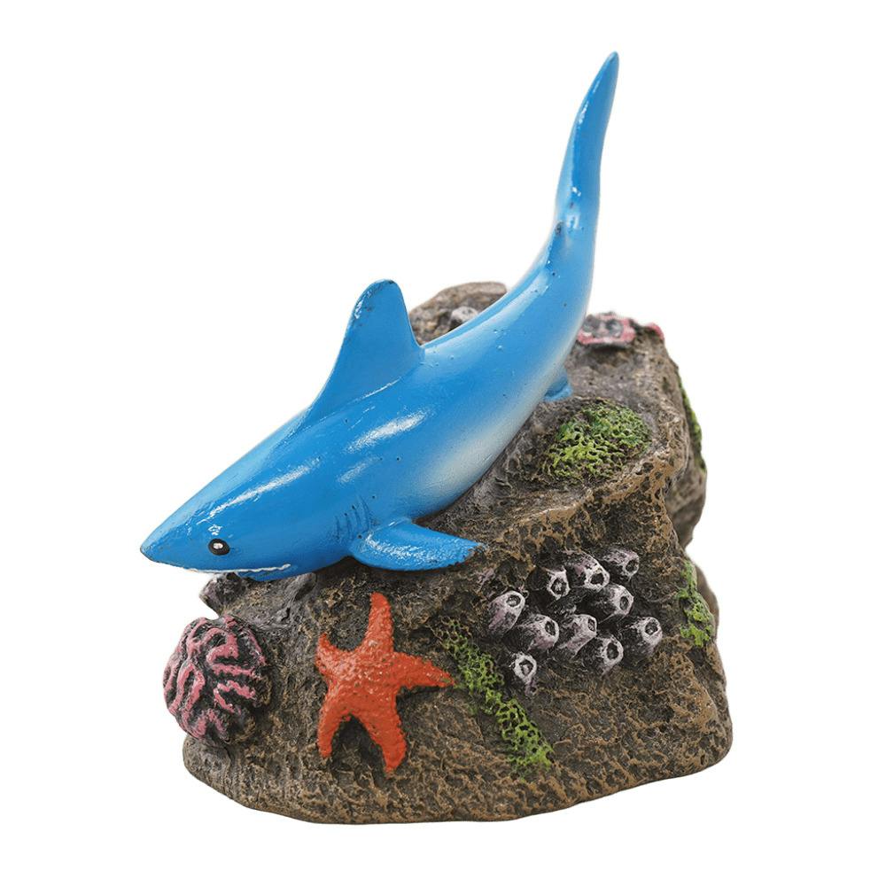 aquaneru オーナメントホオジロザメ アクアリウム 水槽レイアウト オブジェ 1622600001 ひんやりマット・プレート