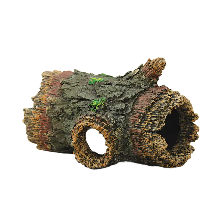 aquaneru オーナメント隠れ家丸太 アクアリウム 水槽レイアウト オブジェ 1622610001【別送品】
