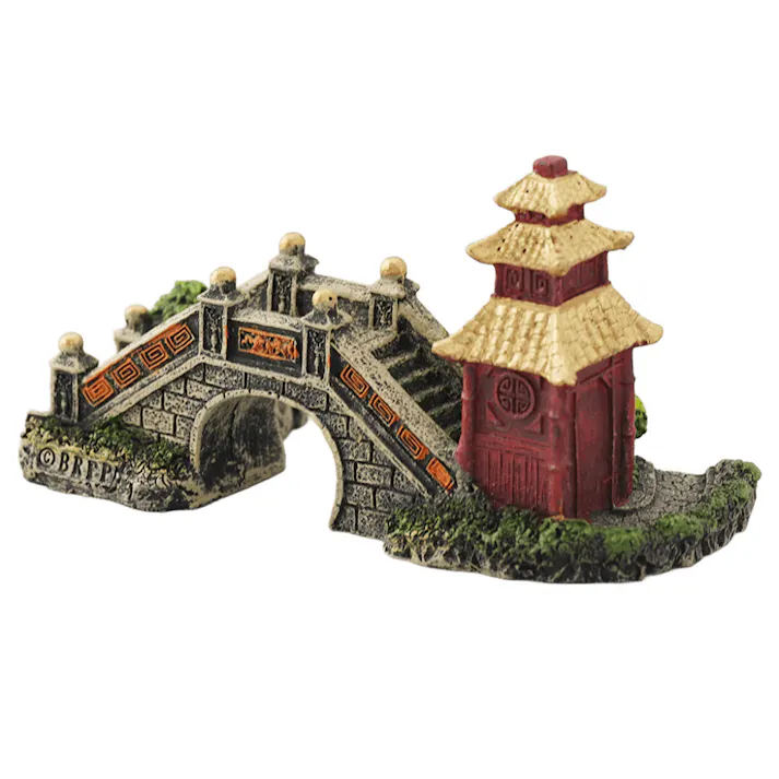 aquaneru オーナメント日本庭園 アクアリウム 水槽レイアウト オブジェ 1622620001【別送品】