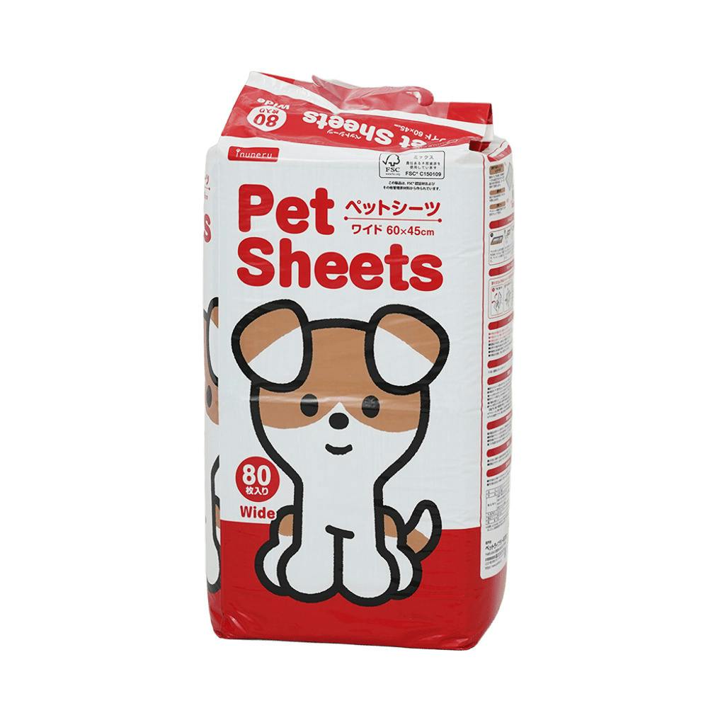 inuneru ペットシーツワイド80枚 ペットシーツ 消臭 1622696001 ひんやりマット・プレート