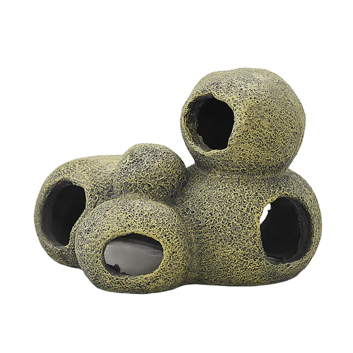 aquaneru オーナメントエキゾチックパイルストーンS アクアリウム 水槽レイアウト オブジェ 1622759001【別送品】