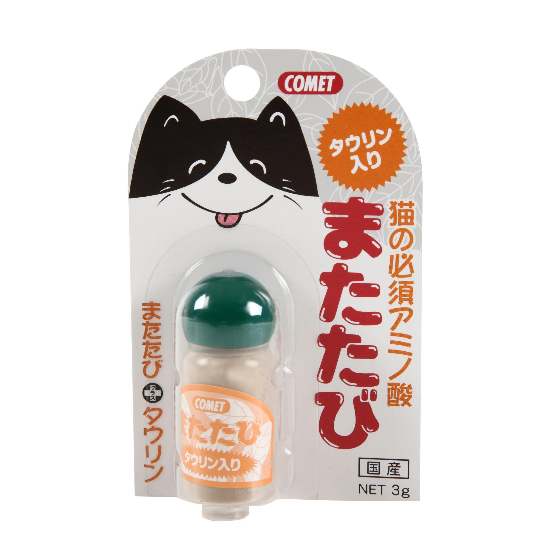 コメット タウリン入りまたたび3g 猫用おやつ 疲労回復 2390181001 デンタル・ふりかけ・その他おやつ(猫)