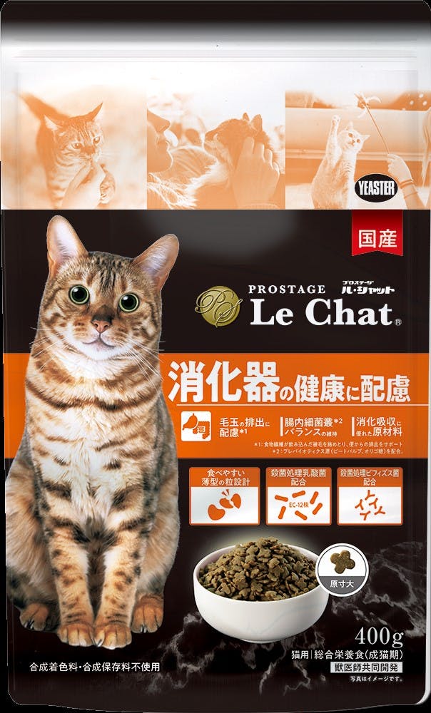 プロステージ ルシャット消化器400g キャットフード 食物繊維 総合栄養食 2630948001 猫用ドライフード プロステージ ルシャット消化器400g キャットフード 食物繊維 総合栄養食 2630948001 猫用ドライフード
