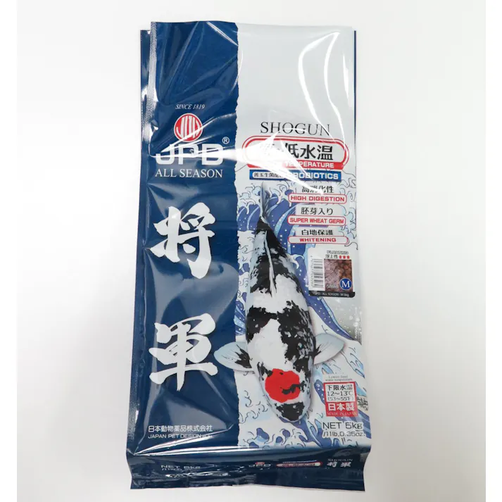 ニチドウJPD 将軍 Mサイズ5kg 鯉のえさ フード 浮上性 2951917001【別送品】