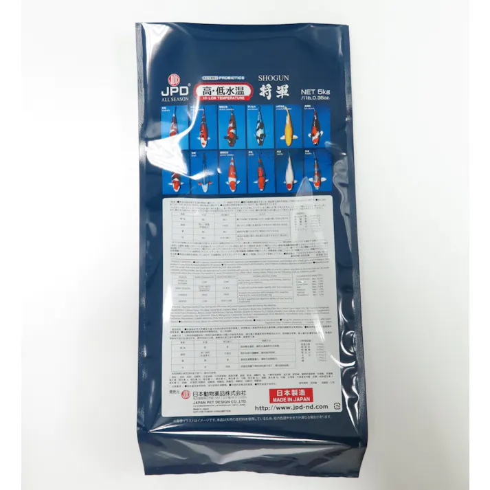 ニチドウJPD 将軍 Mサイズ5kg 鯉のえさ フード 浮上性 2951917001【別送品】