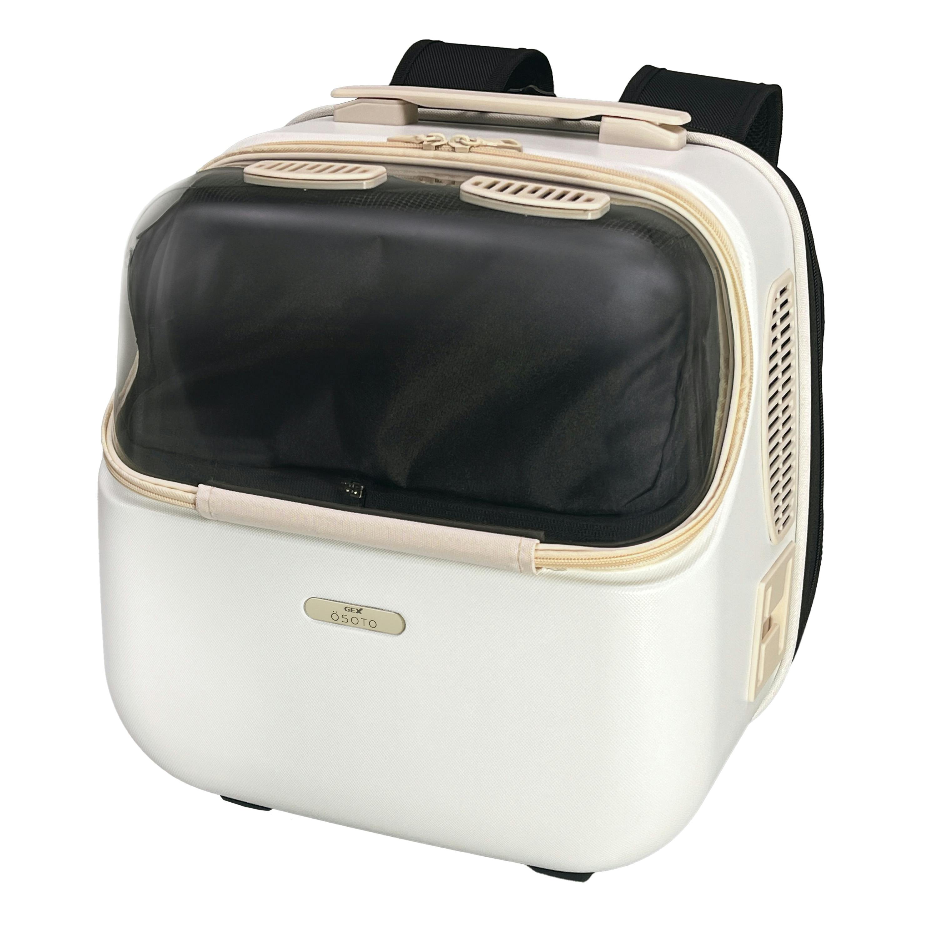 ジェックス OSOTOシェルフィーミルク 犬猫用品 キャリー リュック 3740826001【別送品】