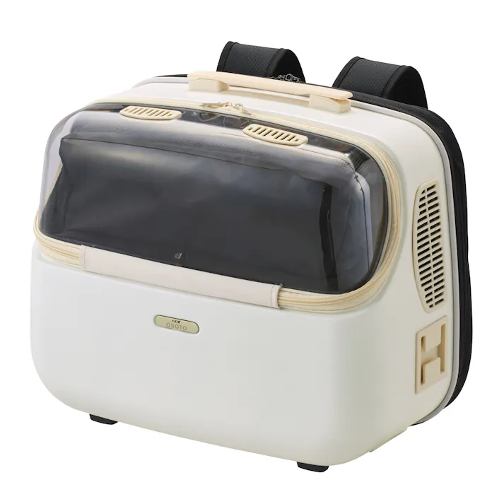 ジェックス OSOTOシェルフィーミルクWide 犬猫用品 キャリー リュック 3740827001【別送品】