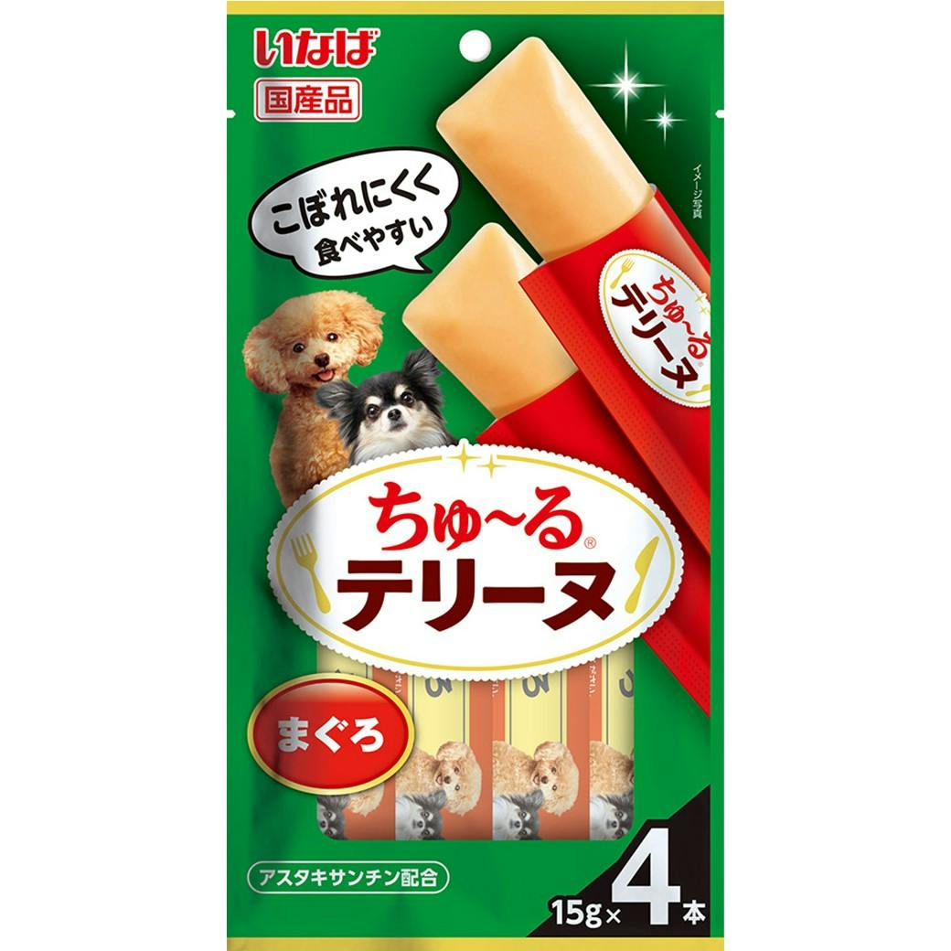 ちゅーるテリーヌ まぐろ15g×4P 犬用おやつ 国産 3754691001 ペースト・ウェットタイプおやつ ちゅーるテリーヌ まぐろ15g×4P 犬用おやつ 国産 3754691001 ペースト・ウェットタイプおやつ