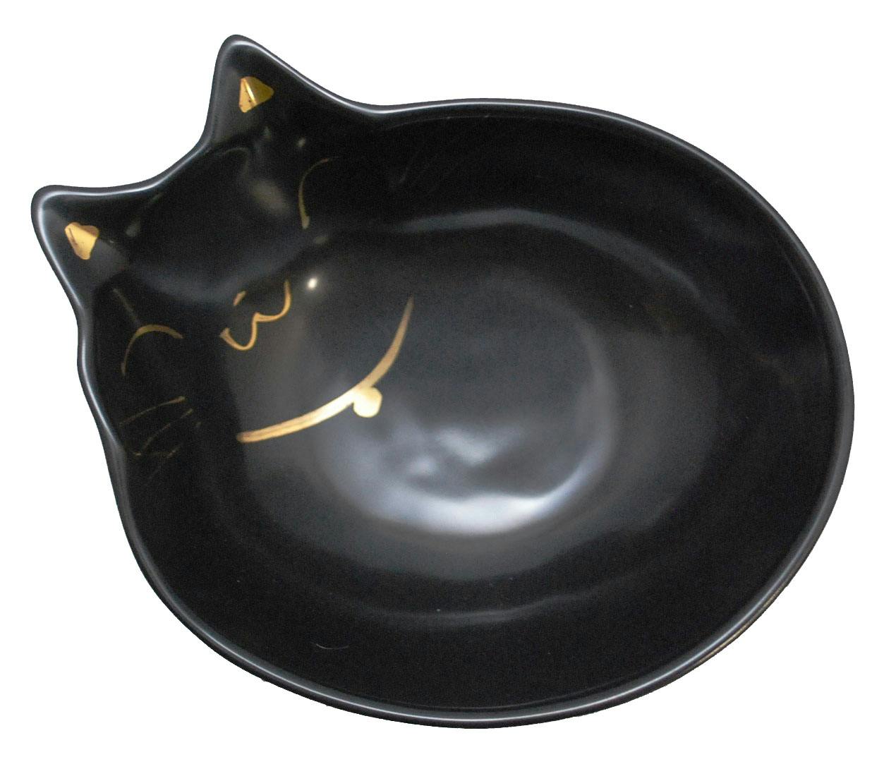 貝沼産業 猫の耳 深皿黒 衛生的 陶器 ペット食器 3870261001 ペット食器 貝沼産業 猫の耳 深皿黒 衛生的 陶器 ペット食器 3870261001 ペット食器