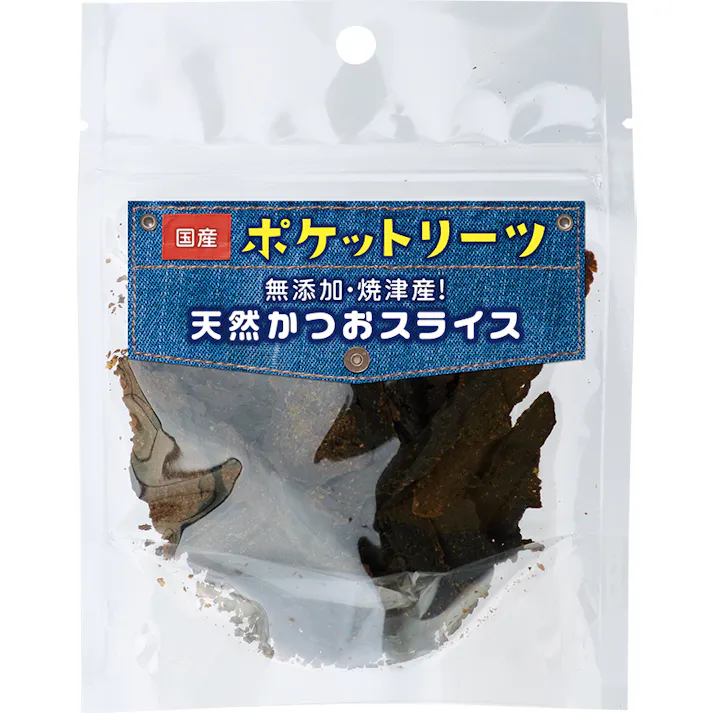 貝沼産業 ポケットリーツ 天然かつおスライス25g 犬用おやつ 無添加 3870576001【別送品】