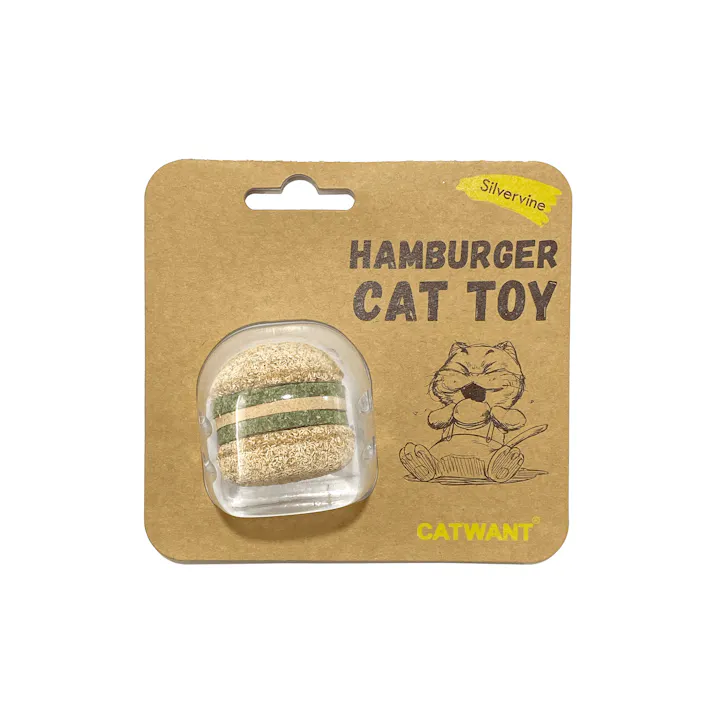 ペットライブラリー ハンバーガー 猫用おもちゃ またたび 4380602001【別送品】