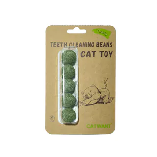 ペットライブラリー キャットニップ歯みがきボール 猫用おもちゃ デンタルケア 4380603001【別送品】