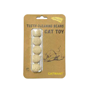 ペットライブラリー またたび歯みがきボール 猫用おもちゃ デンタルケア 4380604001【別送品】