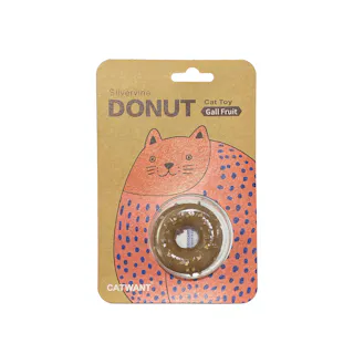 ペットライブラリー またたびドーナッツ虫えい果 猫用おもちゃ キャットニップ 4380607001【別送品】