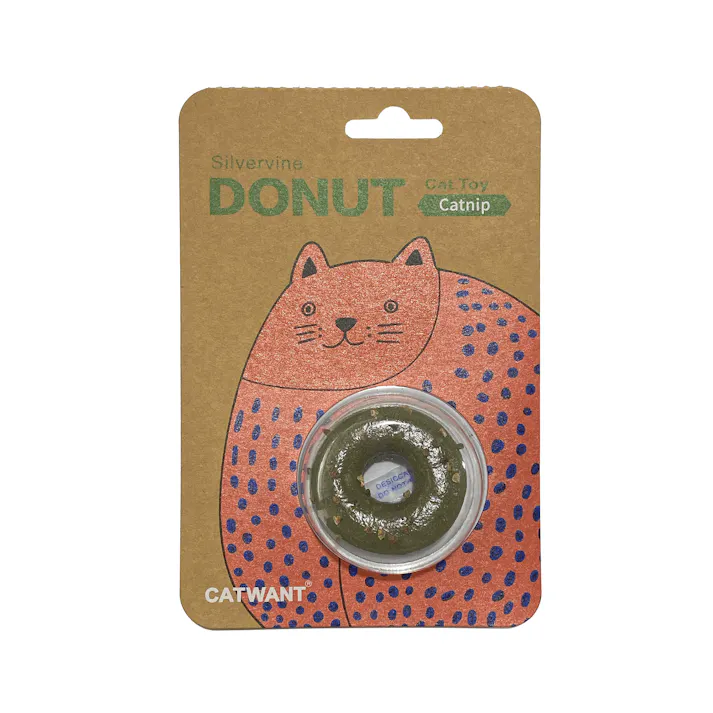 ペットライブラリー またたびドーナッツ キャットニップ味 猫用おもちゃ 4380608001【別送品】