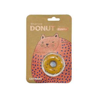ペットライブラリー またたびドーナッツかぼちゃ 猫用おもちゃ 4380610001【別送品】