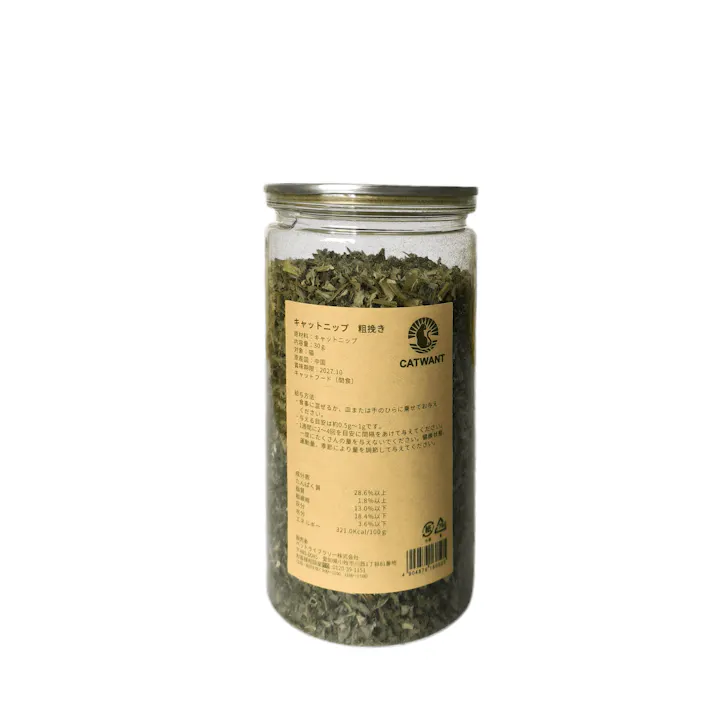 ペットライブラリー キャットニップ粗挽き30g 猫用おやつ 植物由来 添加物不使用 4380623001【別送品】