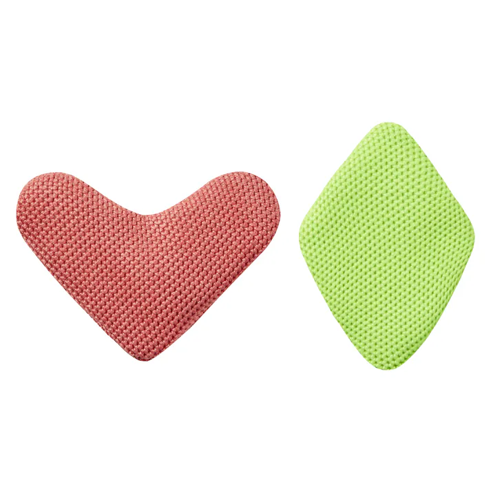 FAD キャットニップトイハート&リーフ2個入り 猫用おもちゃ 音鳴り ぬいぐるみ 6782228001【別送品】