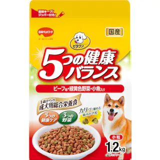 ビタワン 5つの健康ビーフ1.2kg 犬ドライ 食いつき抜群 初めてのフードに 1010245001【別送品】