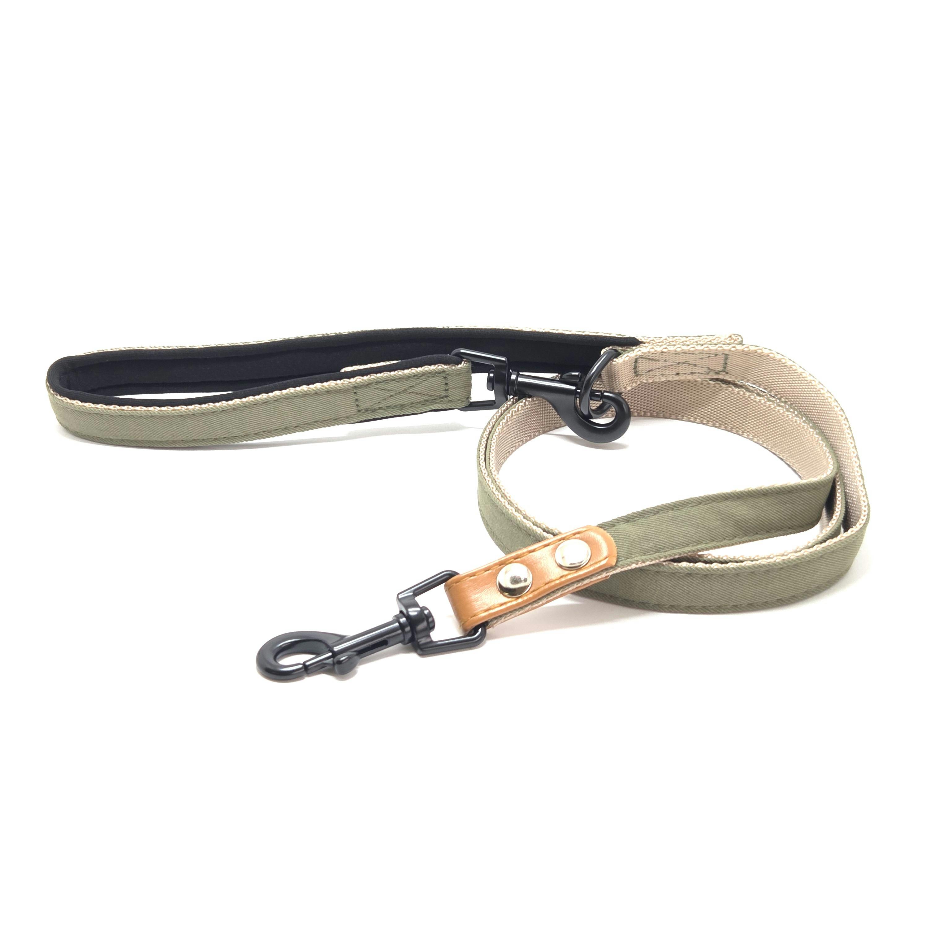 プレインリードカーキSS 犬 用品 引き紐 カーキ 1712431001【別送品】