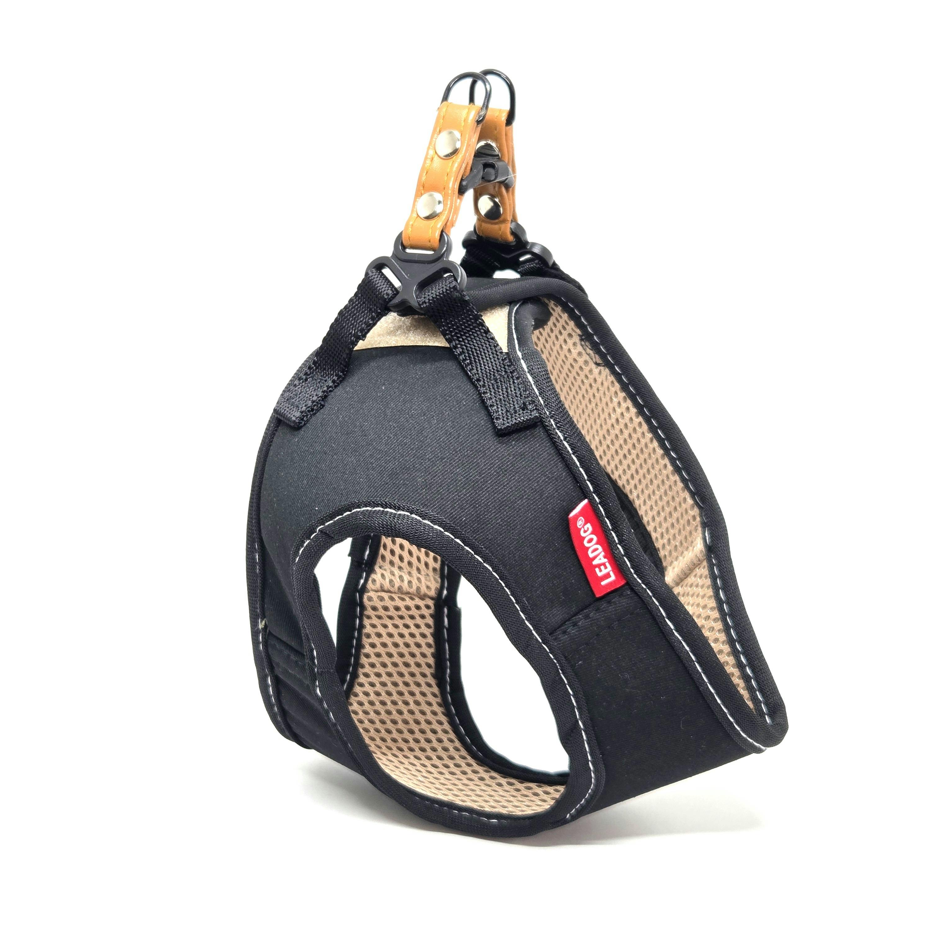 プレインソフトハーネスブラックXXS 犬 用品 胴輪 ブラック 1712437001【別送品】