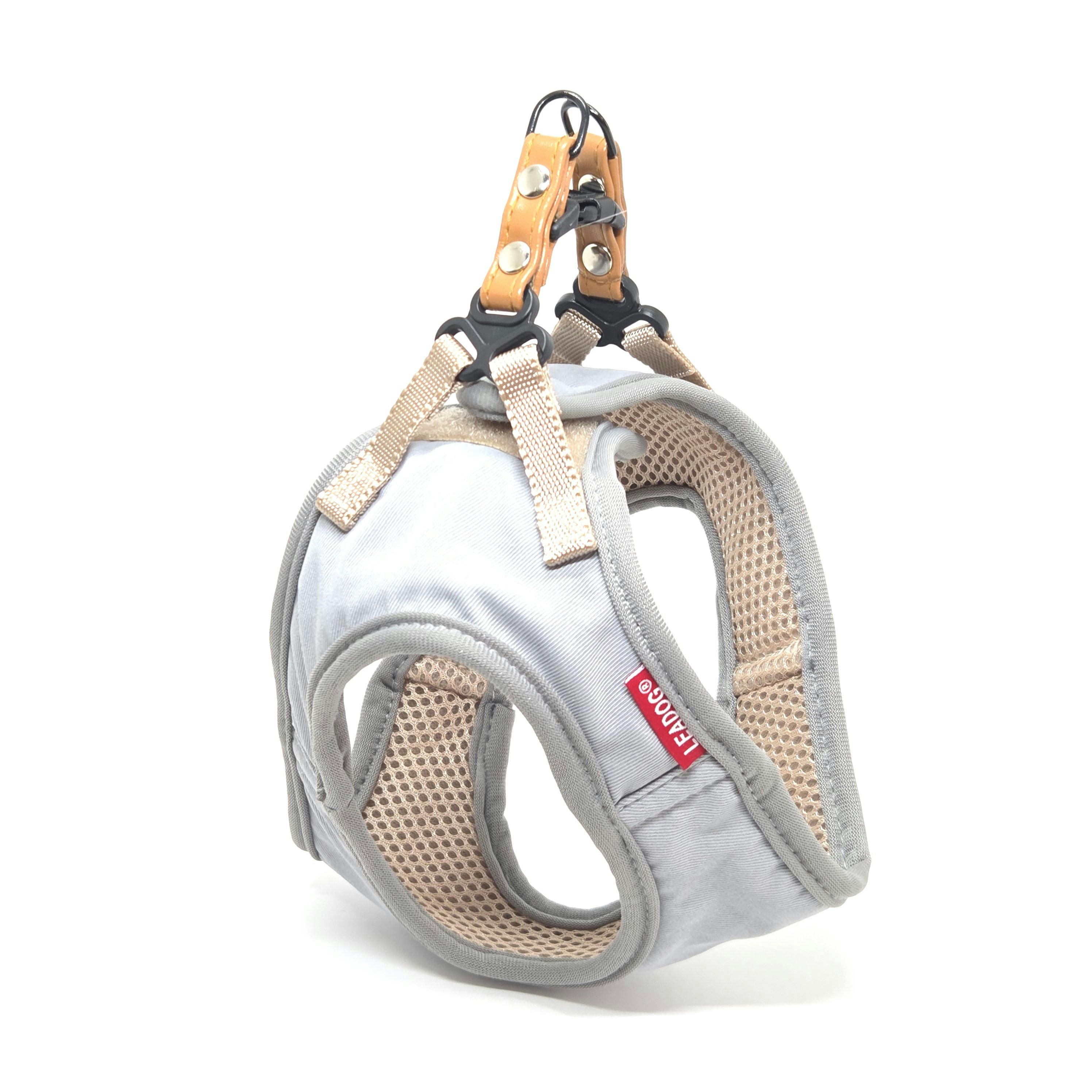 プレインソフトハーネスグレーXS 犬 用品 胴輪 グレー 1712441001