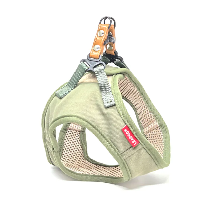プレインソフトハーネスカーキXXS 犬 用品 胴輪 カーキ 1712443001【別送品】