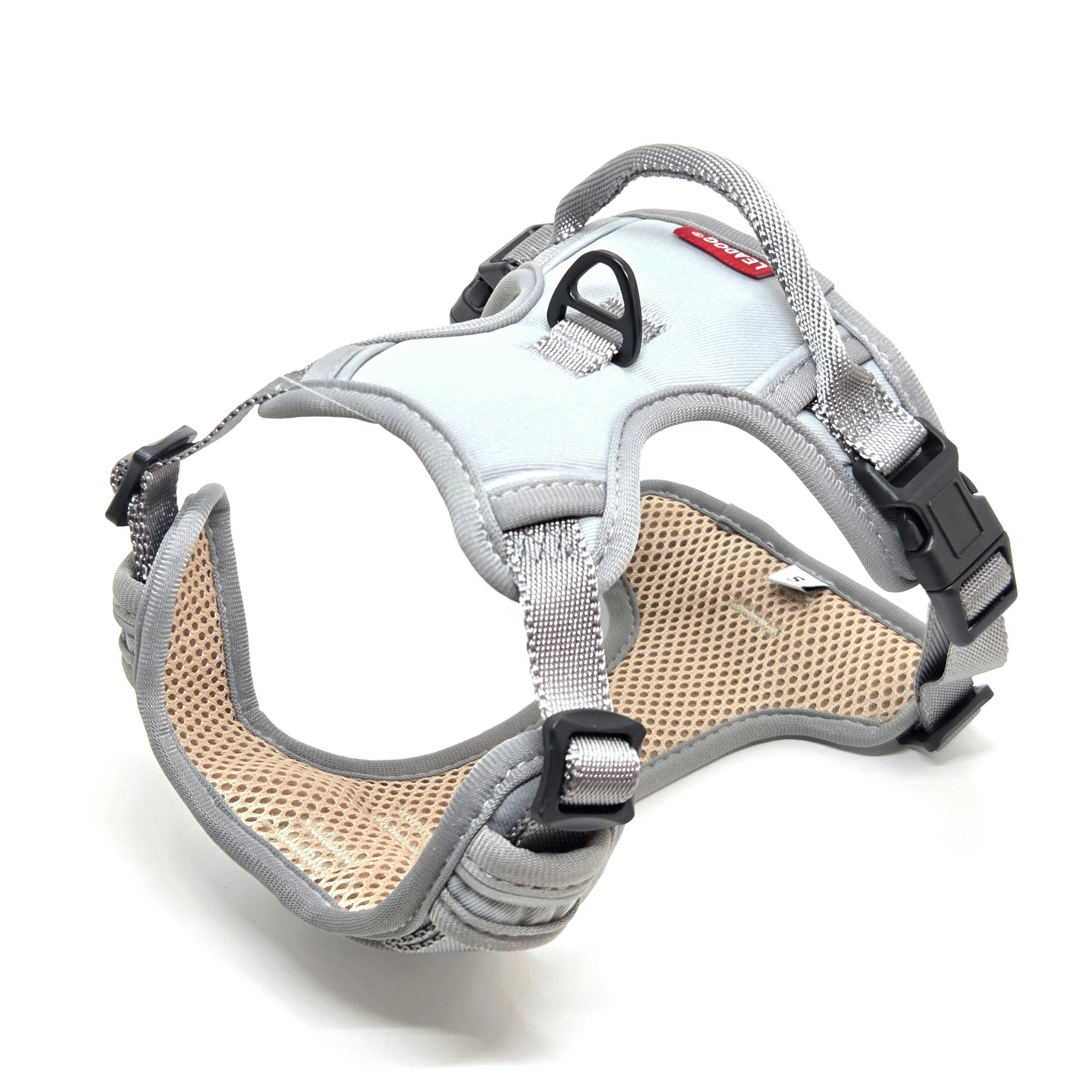 プレインボックスハーネスグレーS 犬 用品 胴輪 グレー 1712458001