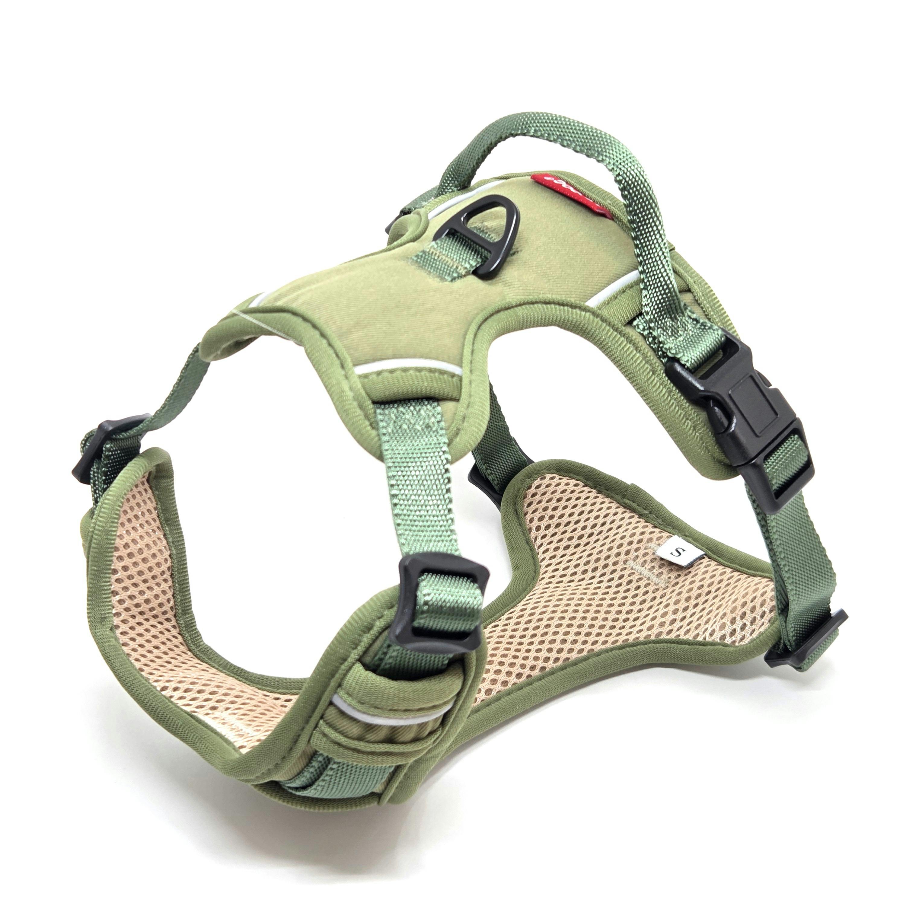 プレインボックスハーネスカーキS 犬 用品 胴輪 カーキ 1712460001【別送品】